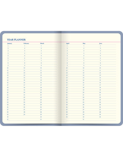 Icon Book Perpetual Diary Blue#color_blue