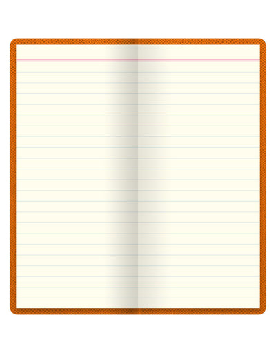 Legacy Slim Pocket Ruled Notebook Orange#color_orange