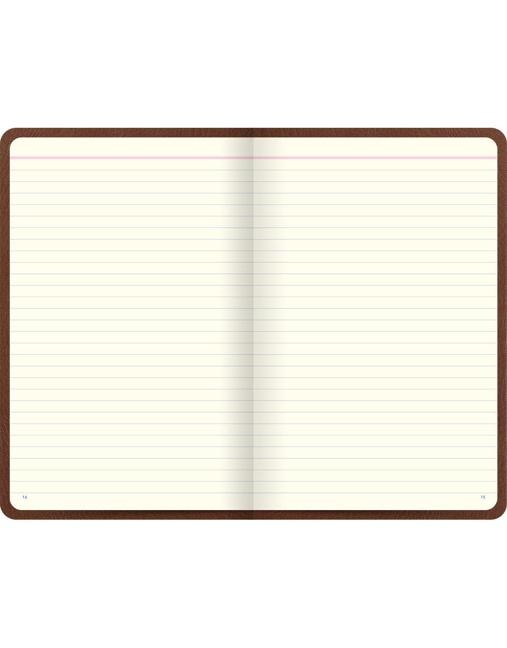 Origins Book Ruled Notebook Tan#color_tan